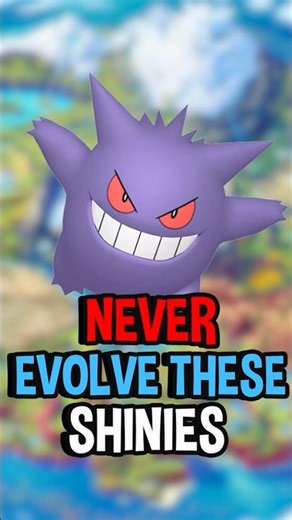 Shiny Pokemon You Should Never Evolve