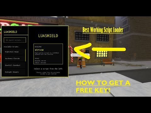 Lua Shield Loader (FREE KEY SYSTEM TUTORIAL)
