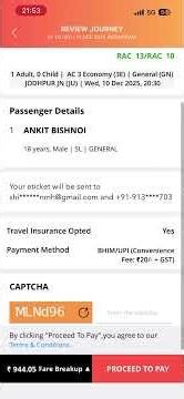Book CONFIRM Train Ticket on IRCTC: Best Tips & Tricks 2025 | **IRCTC Se Ticket Kaise Book Kare?