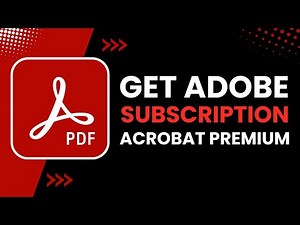 How to Get Acrobat Premium on Adobe Acrobat Reader !