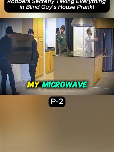 Robbers Secretly Taking Everything in Blind Guy's House Prank!