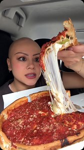 Famous deep dish Chicago pizza from Giordano’s 😍🍕 - - - #pizza #giordanos #food #foodie #eating #review #mukbang #reels #explore | Janemukbangs