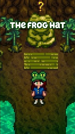 Golden Walnuts AND a Frog Hat 💚 from this Cave on Ginger Island in Stardew Valley!