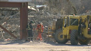 West grandstand demolished at old Mosaic Stadium