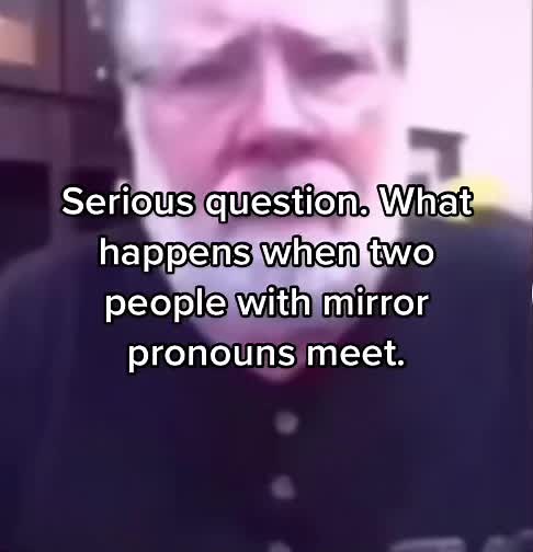 I KNOW I'M DUMB OKAY #mirrorpronouns #lgbtq #pride