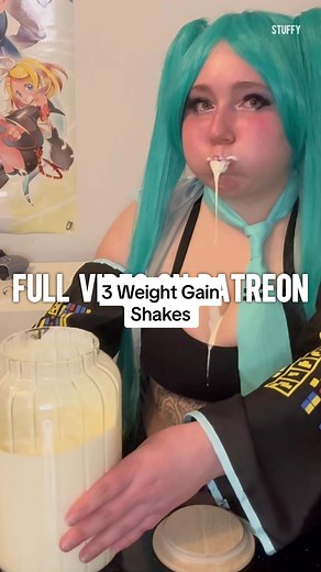 3 Weight Gain Shakes | What’s the Difference?? #weightgain #food #fatty #biggirl #shake #milkshake #milkshakes #gainshake #hatsunemiku