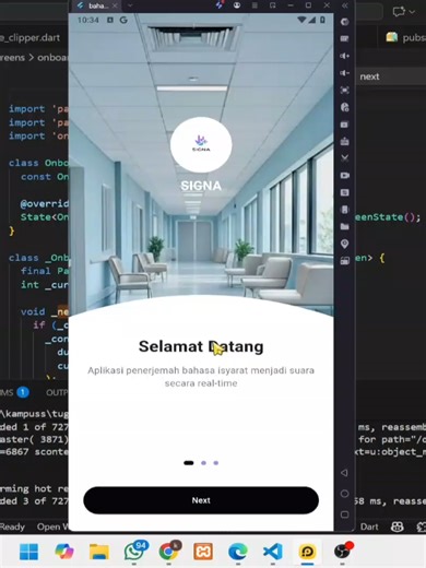 ubah onboarding flutter kalian agar lebih interaktif #flutter #onboarding #appdevelopment #sisteminformasi #itbstikomambon