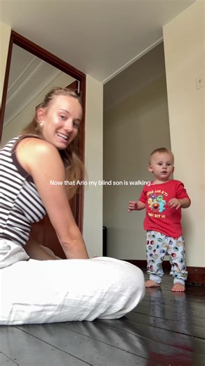 Arlo's Milestone: Blind Baby Takes First Steps