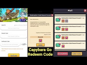 Capybara Go REDEEM CODE
