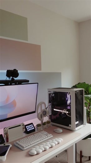 Gamer Apartment Interior Design: Cozy PC Desk Setup Tour