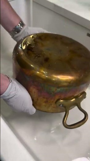 How to clean copper pots?