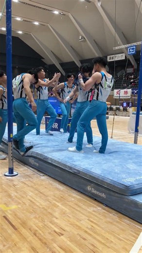2026全日本インカレ2部団体優勝！！団体優勝決定 #体操#新潟経営大学対象競技部#新潟経営大学