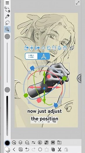Surprisingly easy! A secret trick to drawing hands | CLIP STUDIO PAINT (Clip Studio)