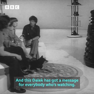 Back in 1973 two Daleks went missing, presumed stolen, from BBC Television Centre. Blue Peter's John, Val and Peter appealed for their return, alongside a Dalek who was threatening the culprits with extermination. (Reposted via @BBCArchive) | Touted Folly