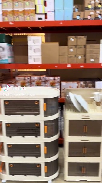 Stylish New Cabinet and Trolley for Your Kitchen