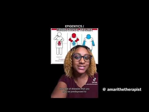 🚺🚹 Trauma messes up your memory and can be passed down from ancestors (epigentics)