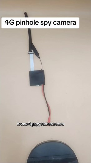 4G Pinhole Spy Camera with Audio — Compact Hidden Security