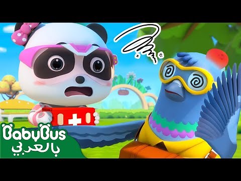 الحمام الزاجل يضيع | فريق الانقاذ الخارق | كرتون للاطفال | رسوم متحركة | بيبي باص | BabyBus Arabic
