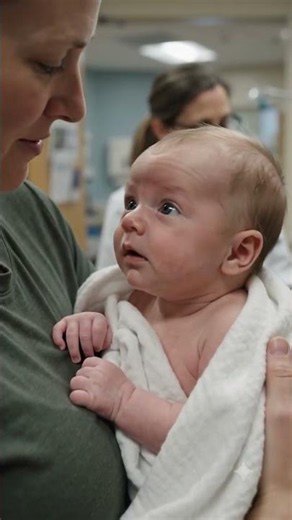 First Time Seeing Mommy! 🥹 Emotional Baby Reaction | #Shorts #baby #cute #heartwarming