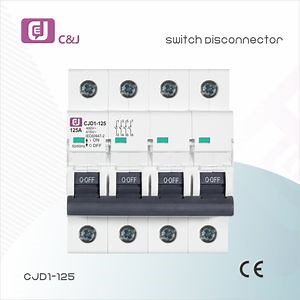 [Hot Item] Cejia Cjd1 4p Isolator Switch with IEC 60947-3 Standard Isolating Breaker 100A Isolator