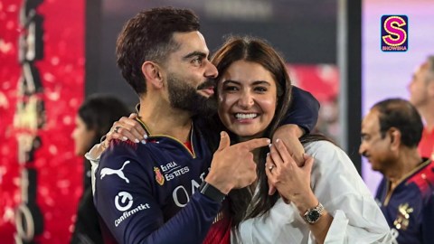 Virat Kohli’s flying kiss to wife Anushka Sharma goes viral as RCB opens IPL 2026 with a win