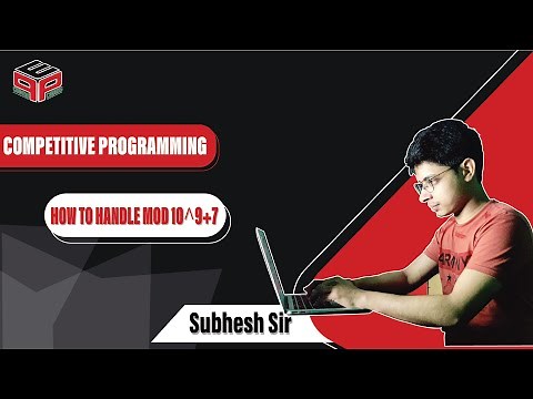 How to handle mod 10^9+7 || Number theory || Competitive Programming