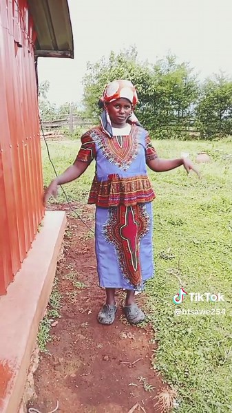 Traditional African Attire Showcase in Outdoor Setting