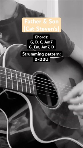 Father & Son - Cat Steven’s | Guitar Tutorial