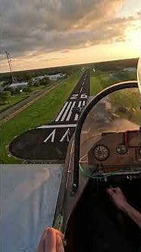 Landing in a crosswind with my minimax ultralight aircraft!
