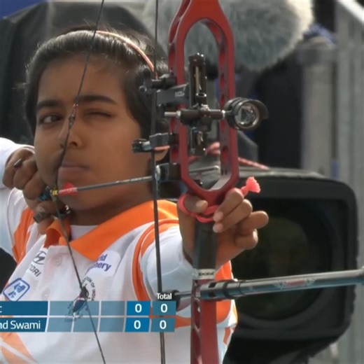 50 metres to success. 🏹 Full focus engaged. 🎯 #WorldArchery | World Archery