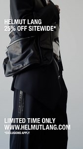 HELMUT LANG on Reels