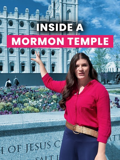 The Salt Lake Temple is perhaps the most secret Church in the world, as it’s not open to the public. But today, I’m going to show you what happens in temples of the Church of Jesus Christ of Latter-day Saints because for the first time, the Church has built a visitors’ center that recreates rooms of a Latter-day Saint temple. This is an instruction room, where Latter-day Saints experience the endowment ordinance, an elaborate ceremony that tells the story of God’s cosmic plan for his children. T