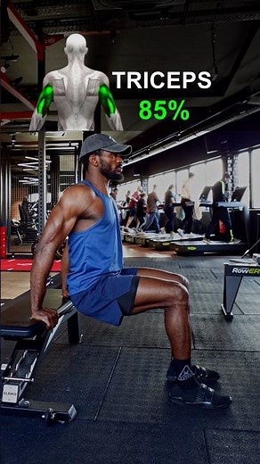 How to do Bench Dips Properly📌 #fitness #shorts #motivation