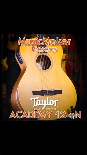 Introducing the Taylor Academy 12-eN Walnut Grand Concert Nylon...