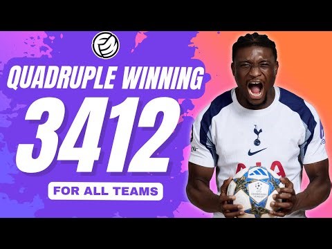 The BEST 3412 Tactic In FM26