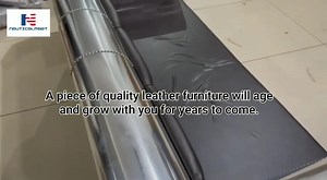 Watch Modern Style Sofa with Brown Leather Furniture on Amazon Live