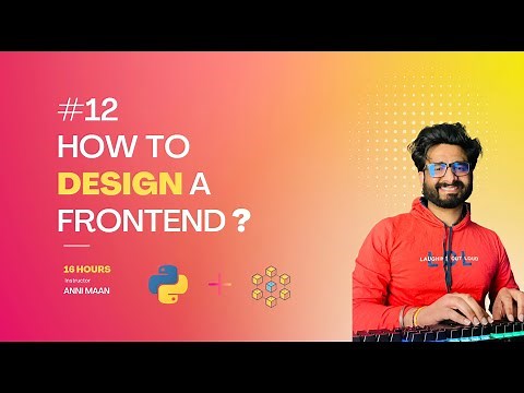 #12 Design a Frontend for our Blockchain