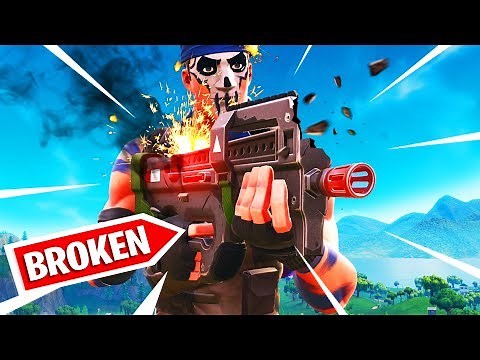 THE SMG IS BROKEN!! PLEASE NERF IT!! (Fortnite)