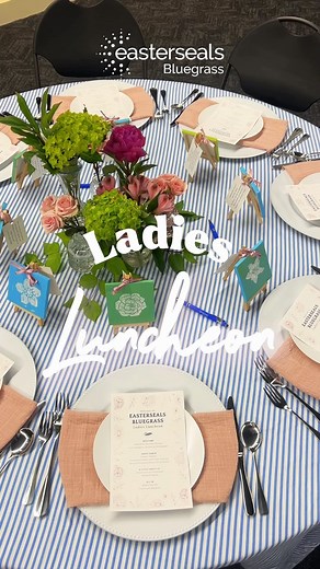 Behind the scenes of our First Ladies Luncheon 🌷🍽️👒 What an amazing celebration of the women who make such a difference in our mission! 🫶🏼 #eastersealsbluegrass #support #fun #love #womenempowerment | Easterseals Bluegrass