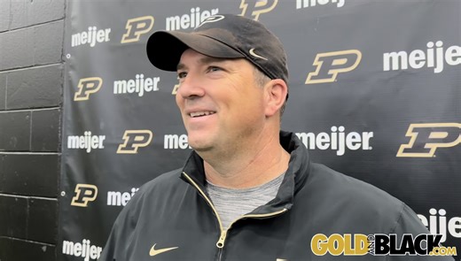 GoldandBlack.com video: Purdue OC Josh Henson, TE George Burhenn