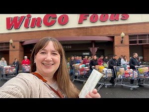 WEEKLY GROCERY HAUL at WINCO FOODS (The Price Surprised Me!)