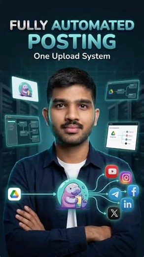 Automate Social Media Video Uploads with Google Drive and AI