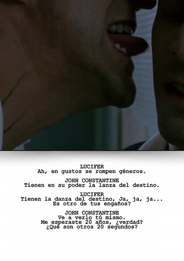 Constantine and Lucifer: Iconic Movie Scene Analysis