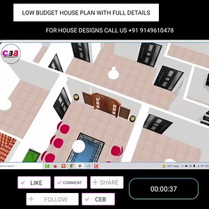 Low Budget village type house design with full details | Civil Engineering Book