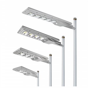 High Quality Aluminum Motion Sensor Remote Control Integrated 200W Outdoor All in One Solar Street Light