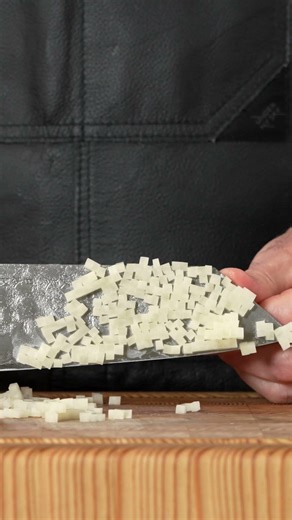 How to brunoise a potato and practice your knife skills