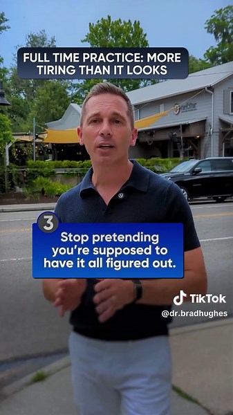 Young dentists don’t realize how mentally exhausting full-time clinical practice is. #dentaltok #dentistry #dentist #dentaladvice #dentalstudent #newdentist #dentalpractice