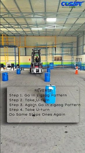 (Track 5) CoSafe EHS Forklift Practical Training | Live Forklift Operator Skills Industrial Training