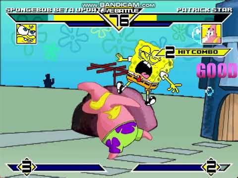 M.U.G.E.N: SpongeBob Beta Updated!