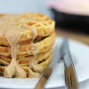 Fluffy Sugar-Free Waffles – Low Carb, Keto, and Gluten-Free